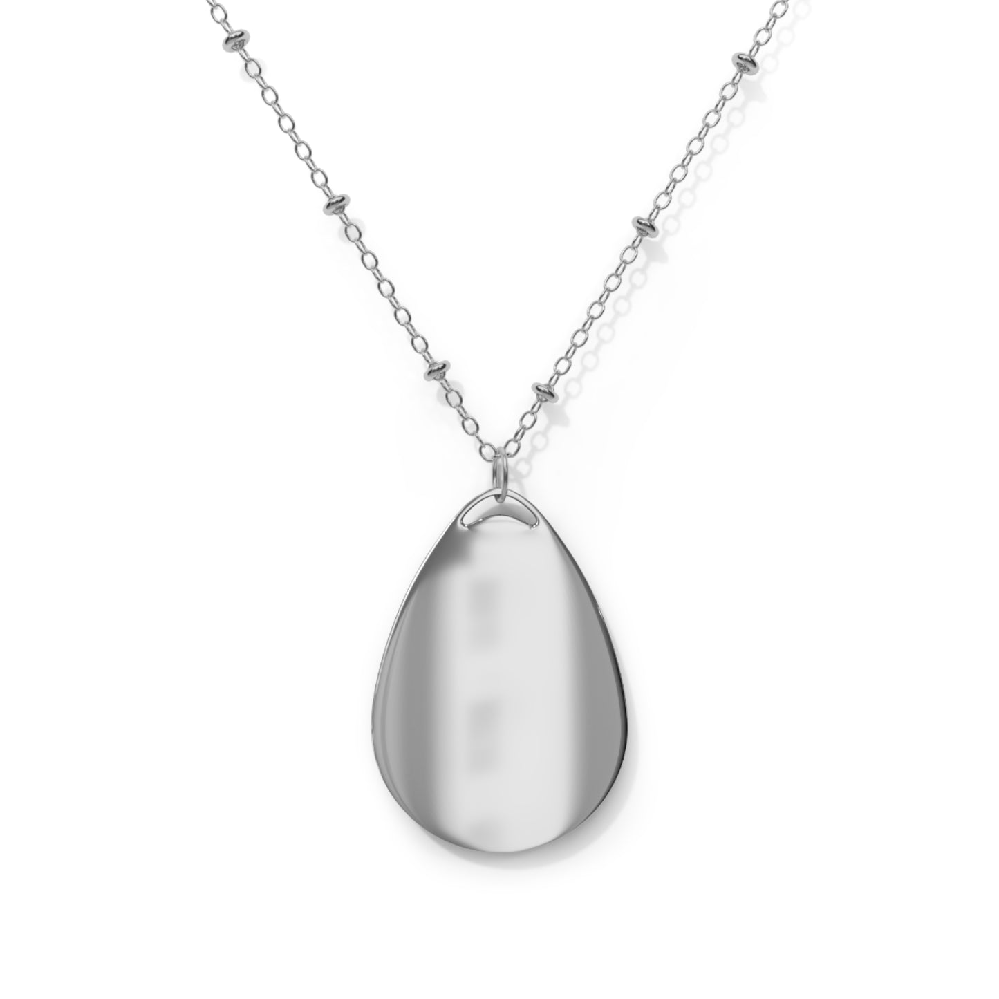 Lover Album Inspired Oval Necklace