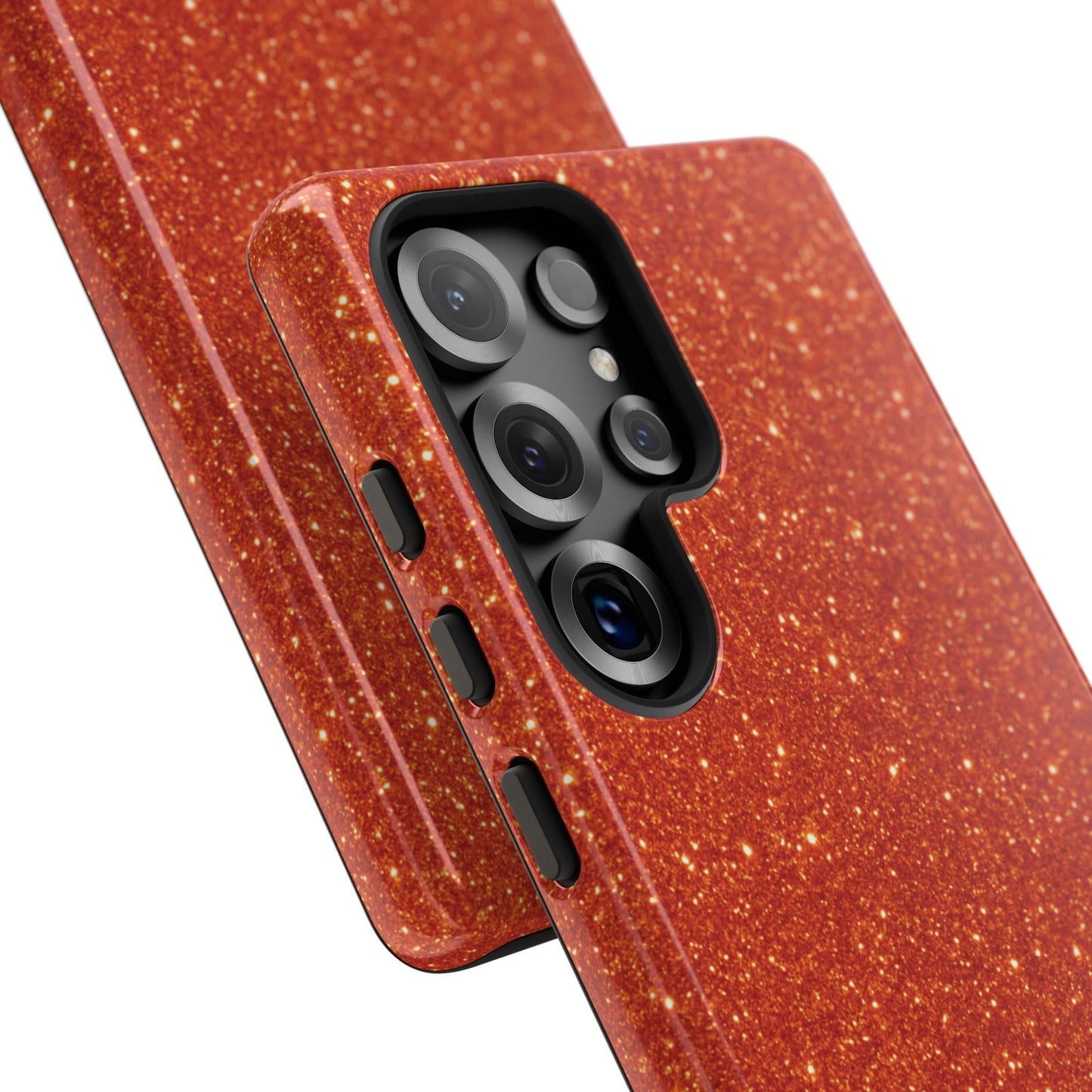 Portofino Orange Glitter Case