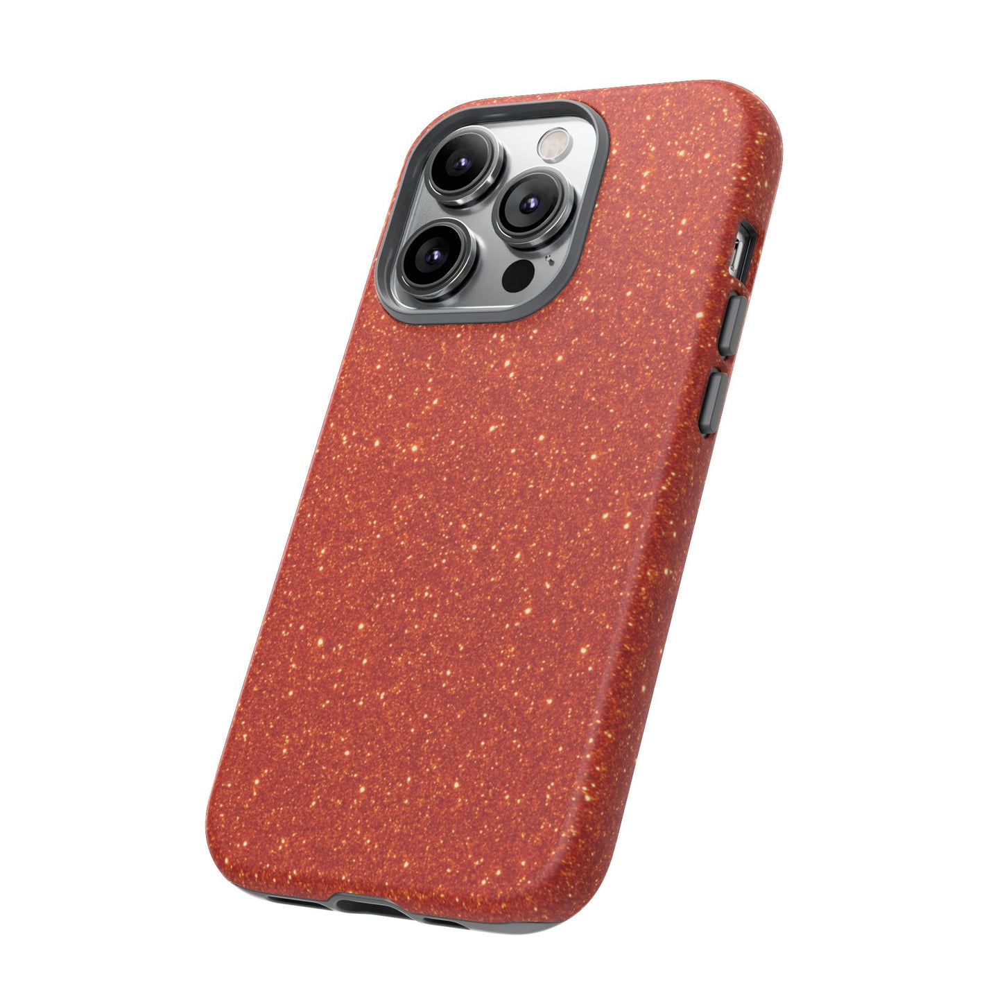 Portofino Orange Glitter Case