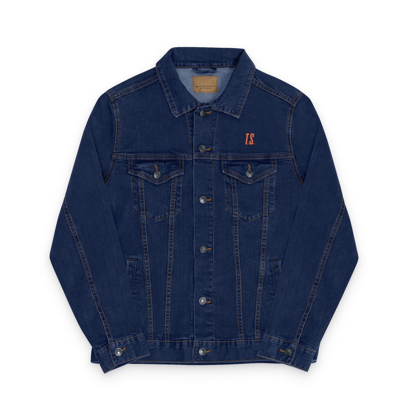 Life Of A Showgirl Unisex Embroidered Denim Jacket
