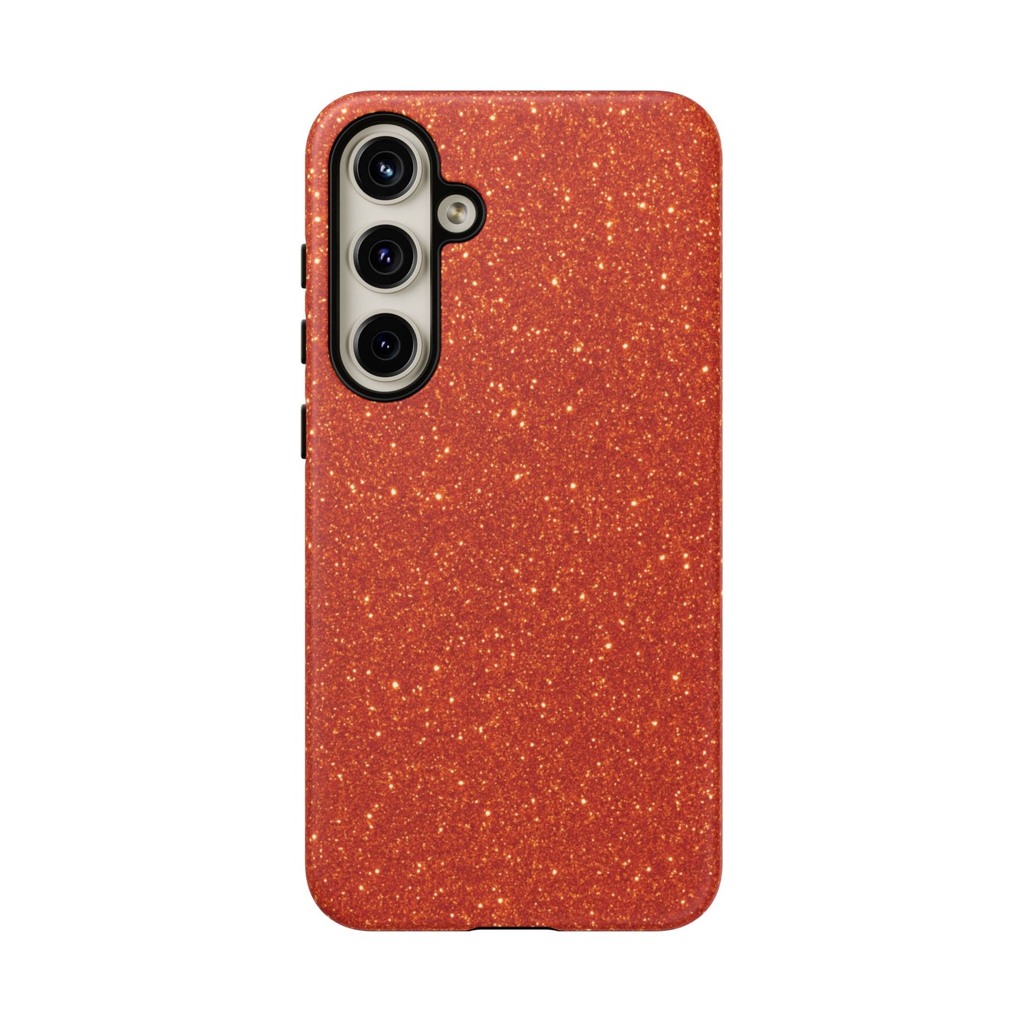 Portofino Orange Glitter Case