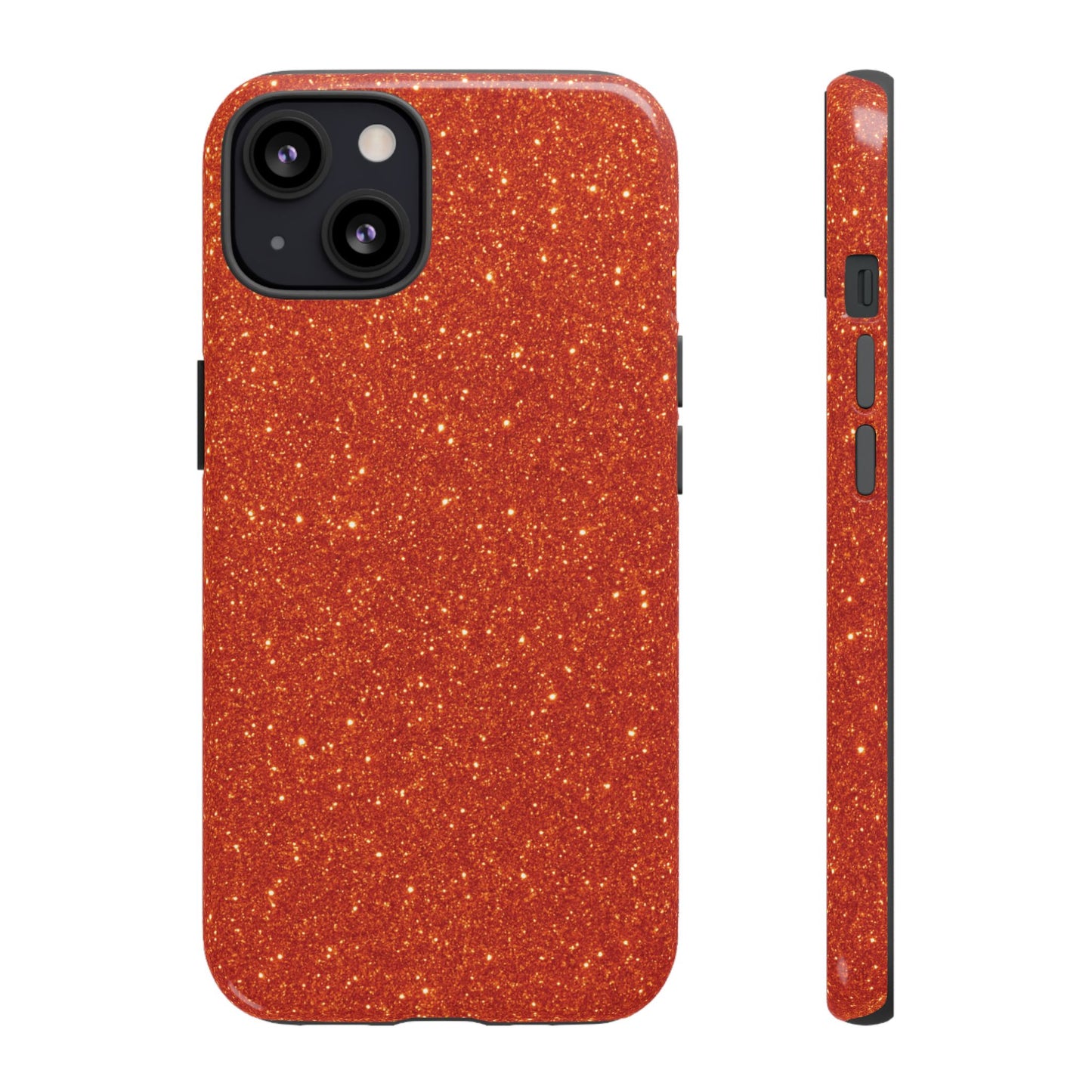 Portofino Orange Glitter Case