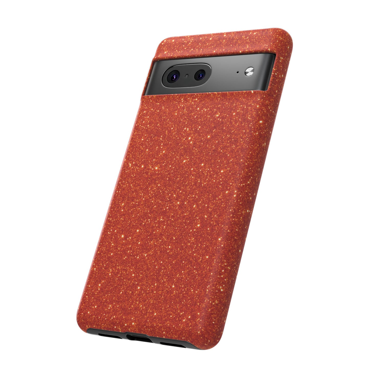 Portofino Orange Glitter Case