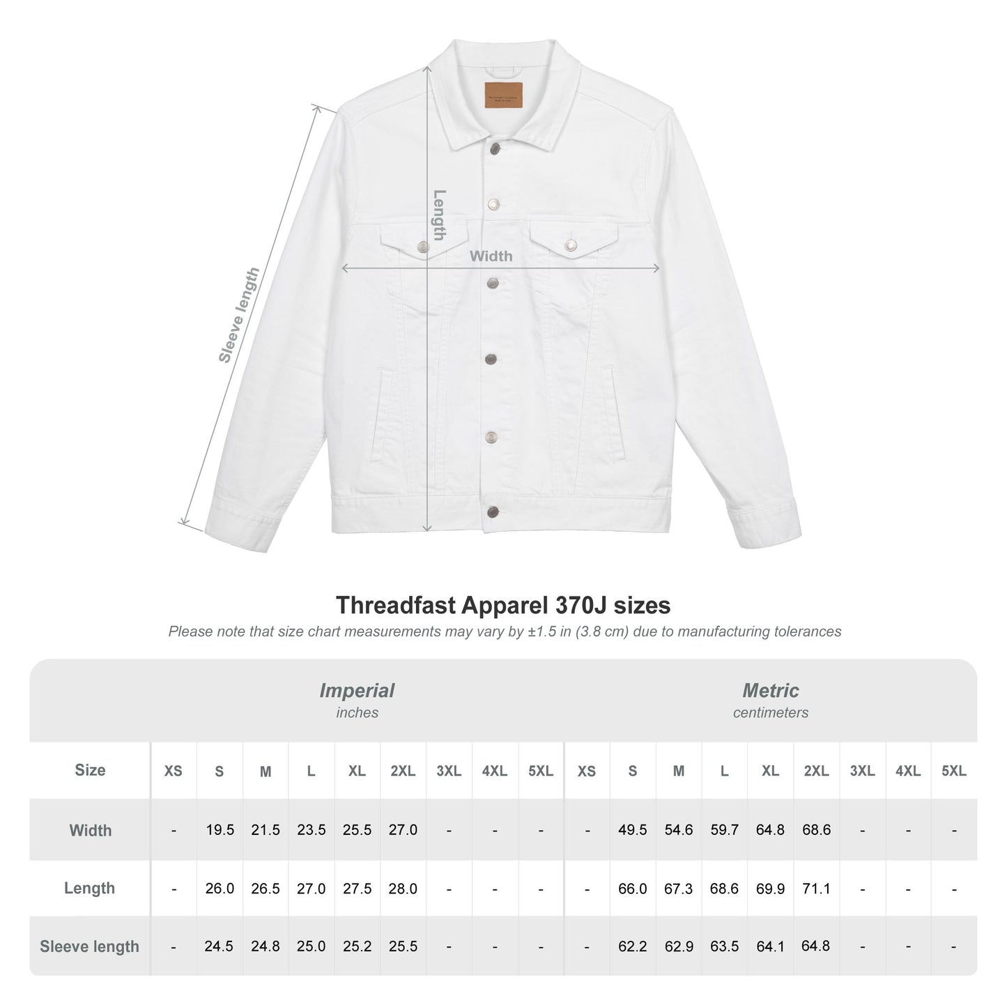 Life Of A Showgirl Unisex Embroidered Denim Jacket