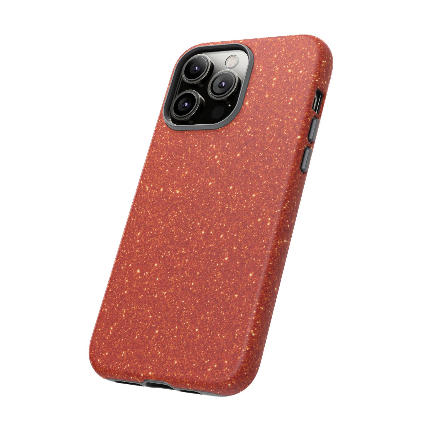 Portofino Orange Glitter Case