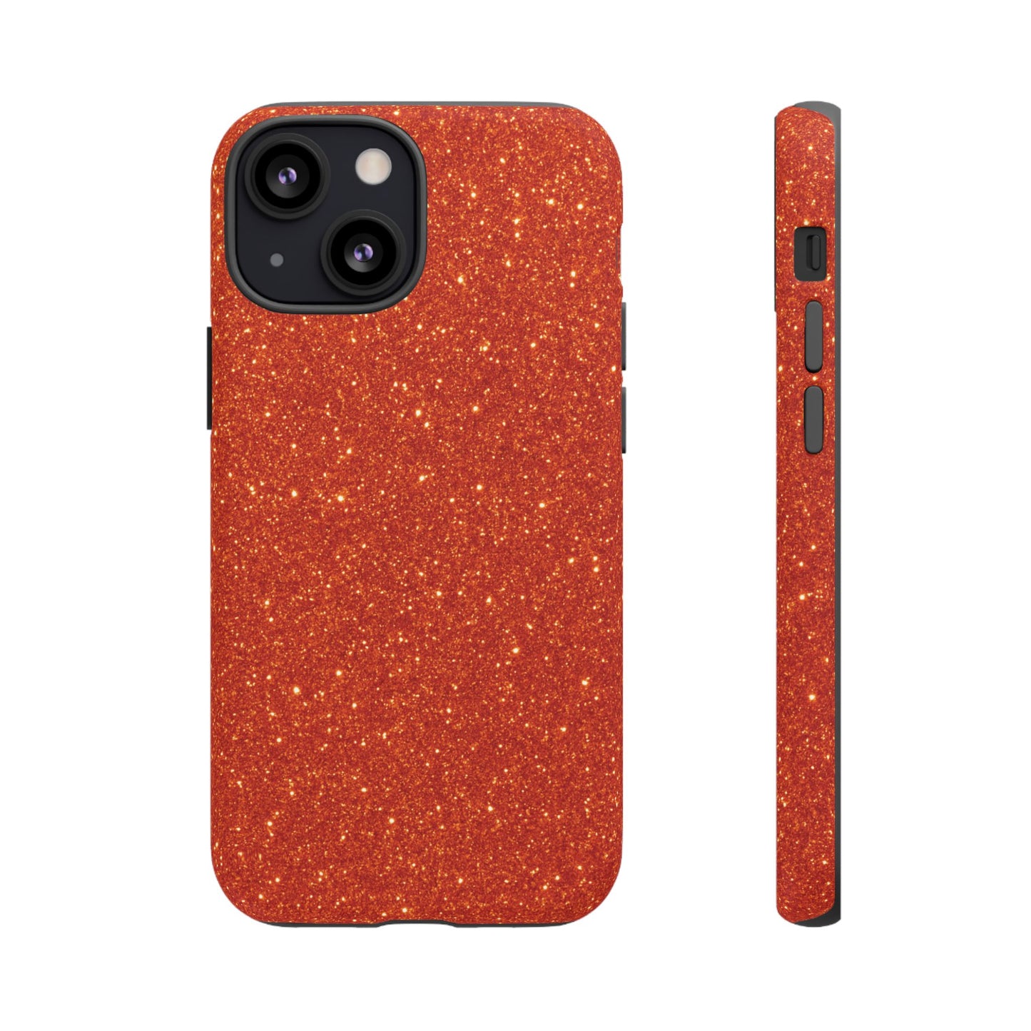 Portofino Orange Glitter Case