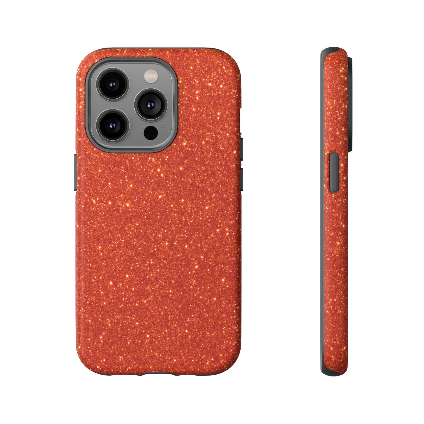 Portofino Orange Glitter Case