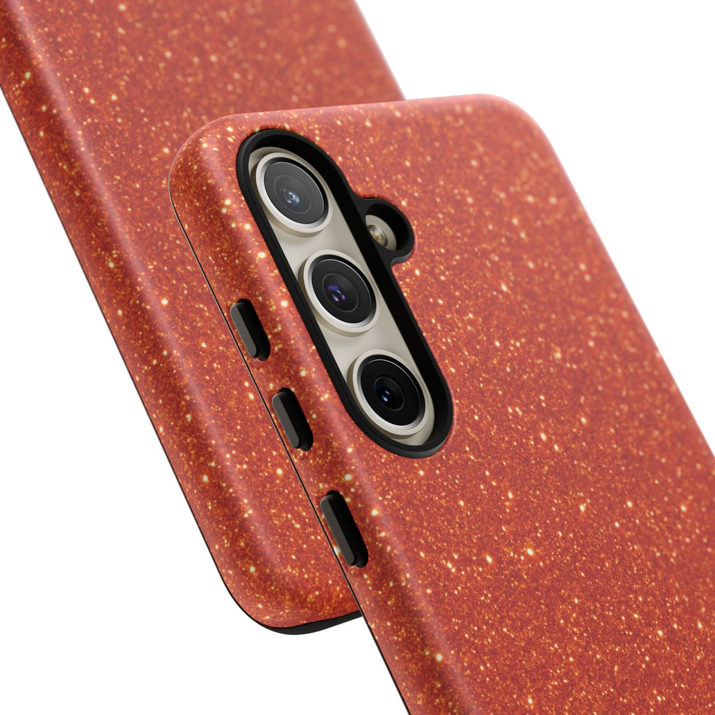 Portofino Orange Glitter Case