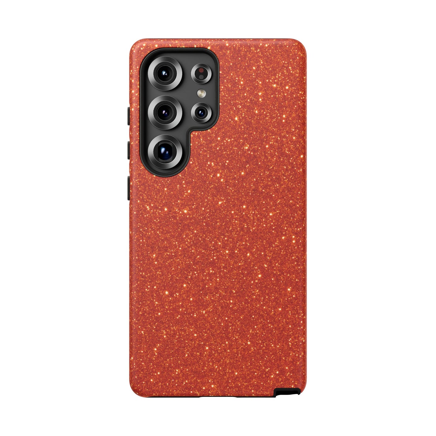 Portofino Orange Glitter Case