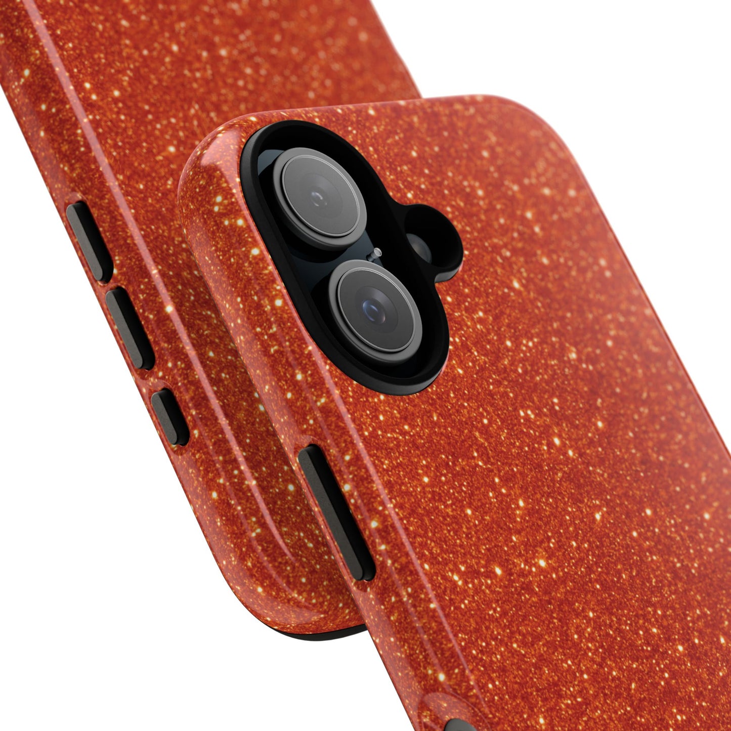 Portofino Orange Glitter Case