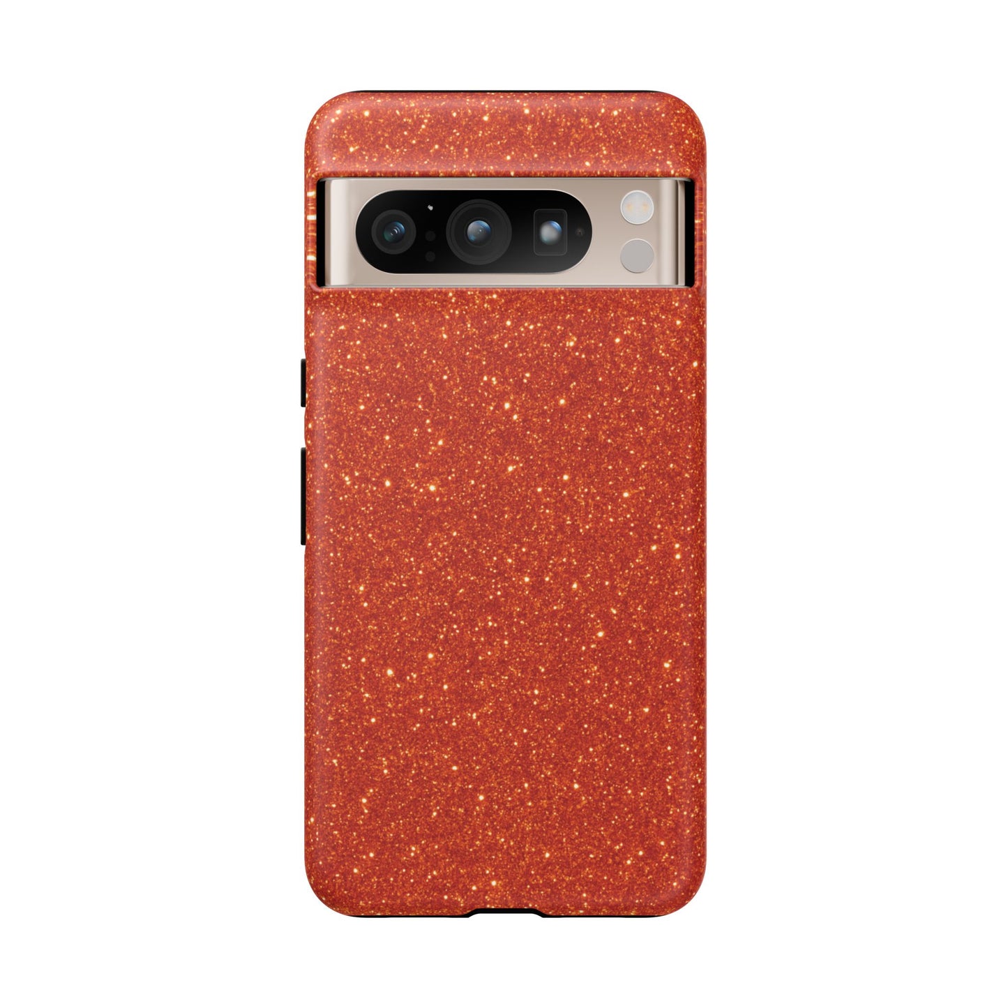 Portofino Orange Glitter Case