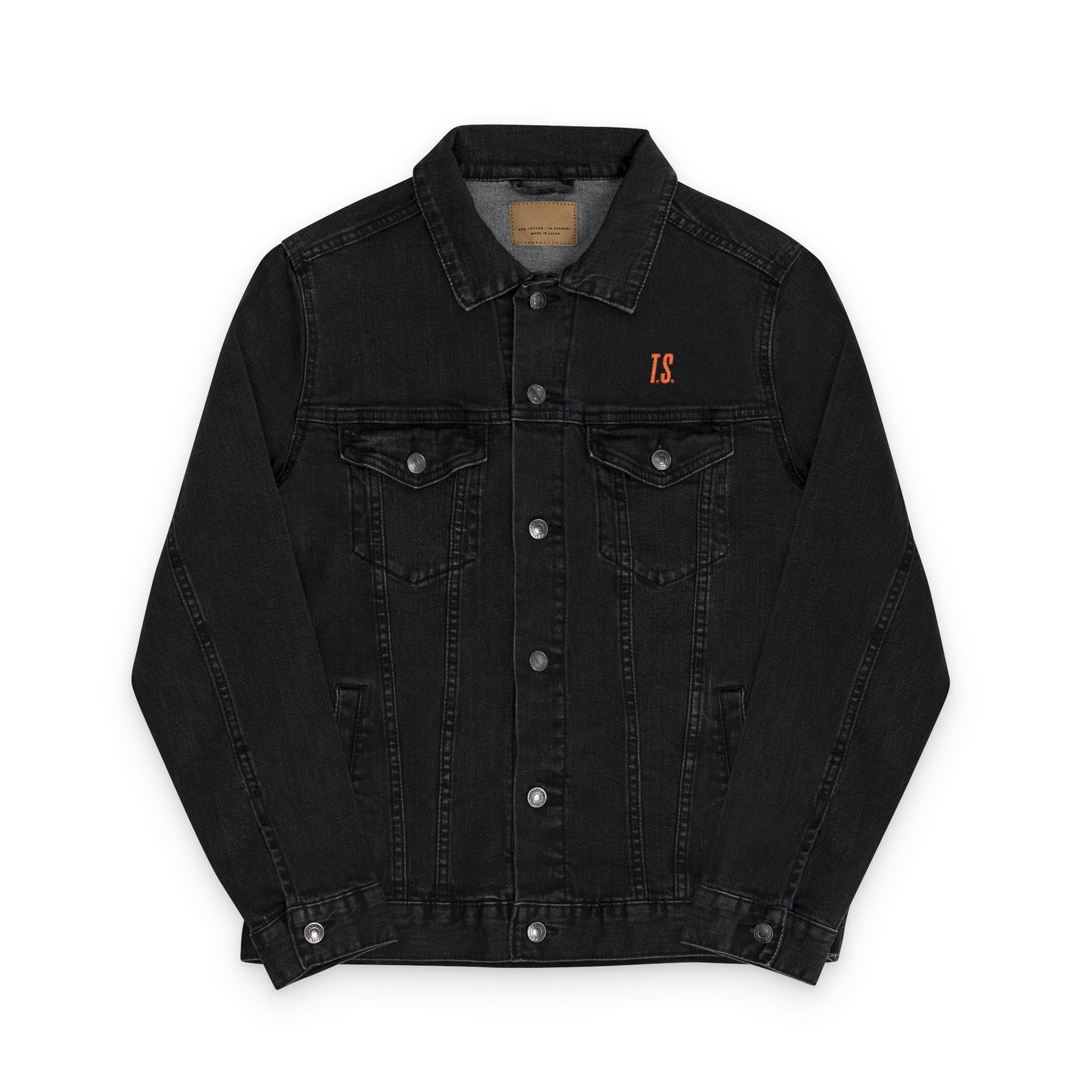 Life Of A Showgirl Unisex Embroidered Denim Jacket
