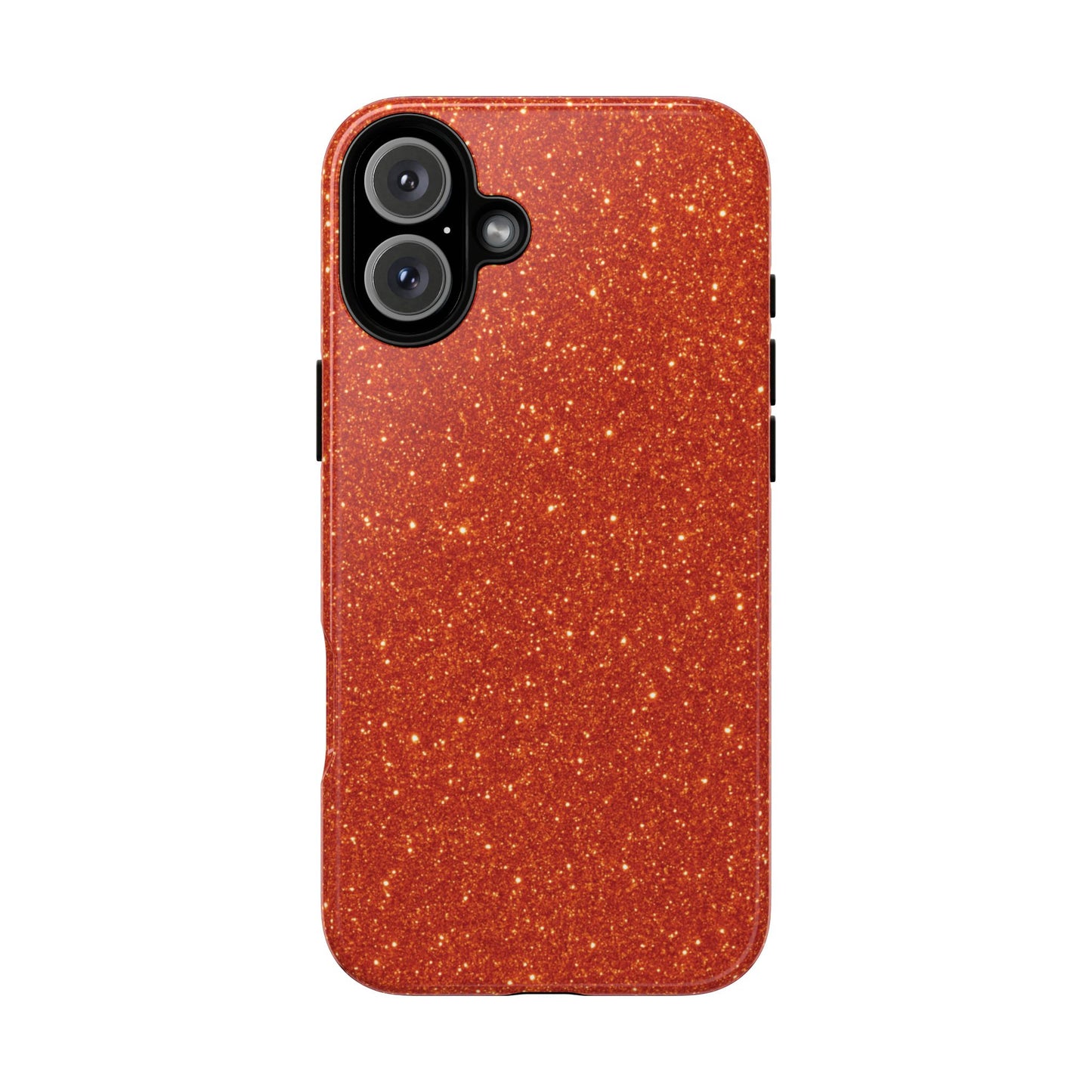 Portofino Orange Glitter Case
