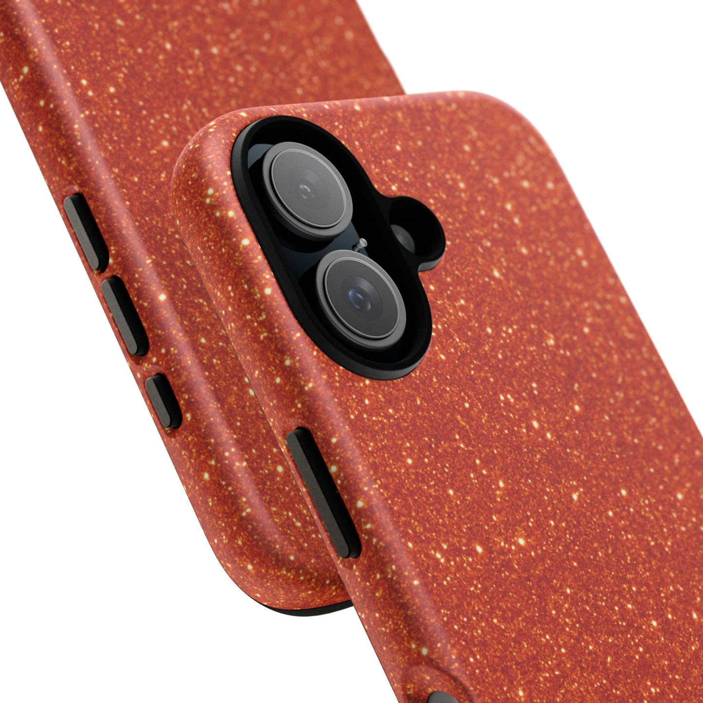 Portofino Orange Glitter Case