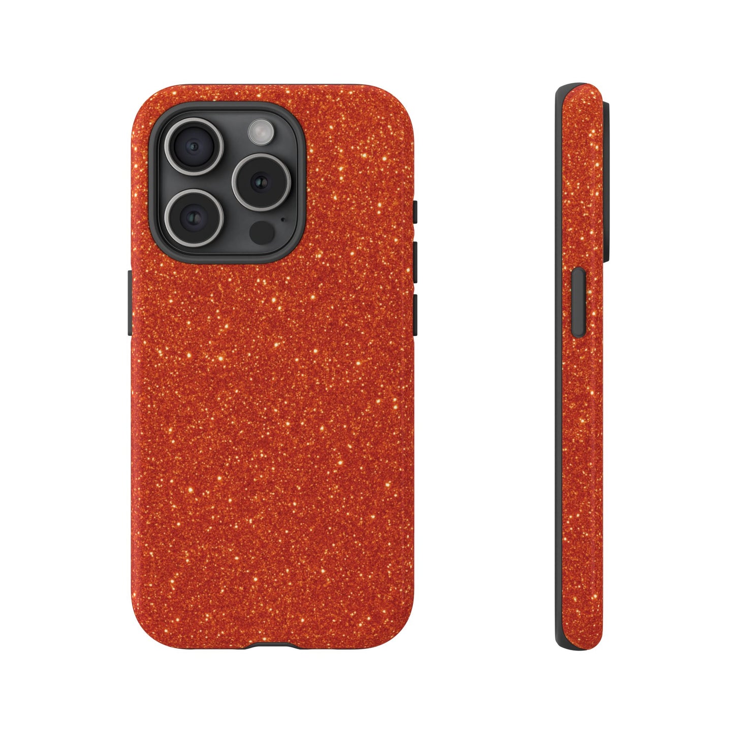 Portofino Orange Glitter Case