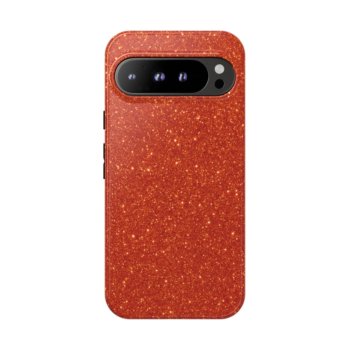 Portofino Orange Glitter Case