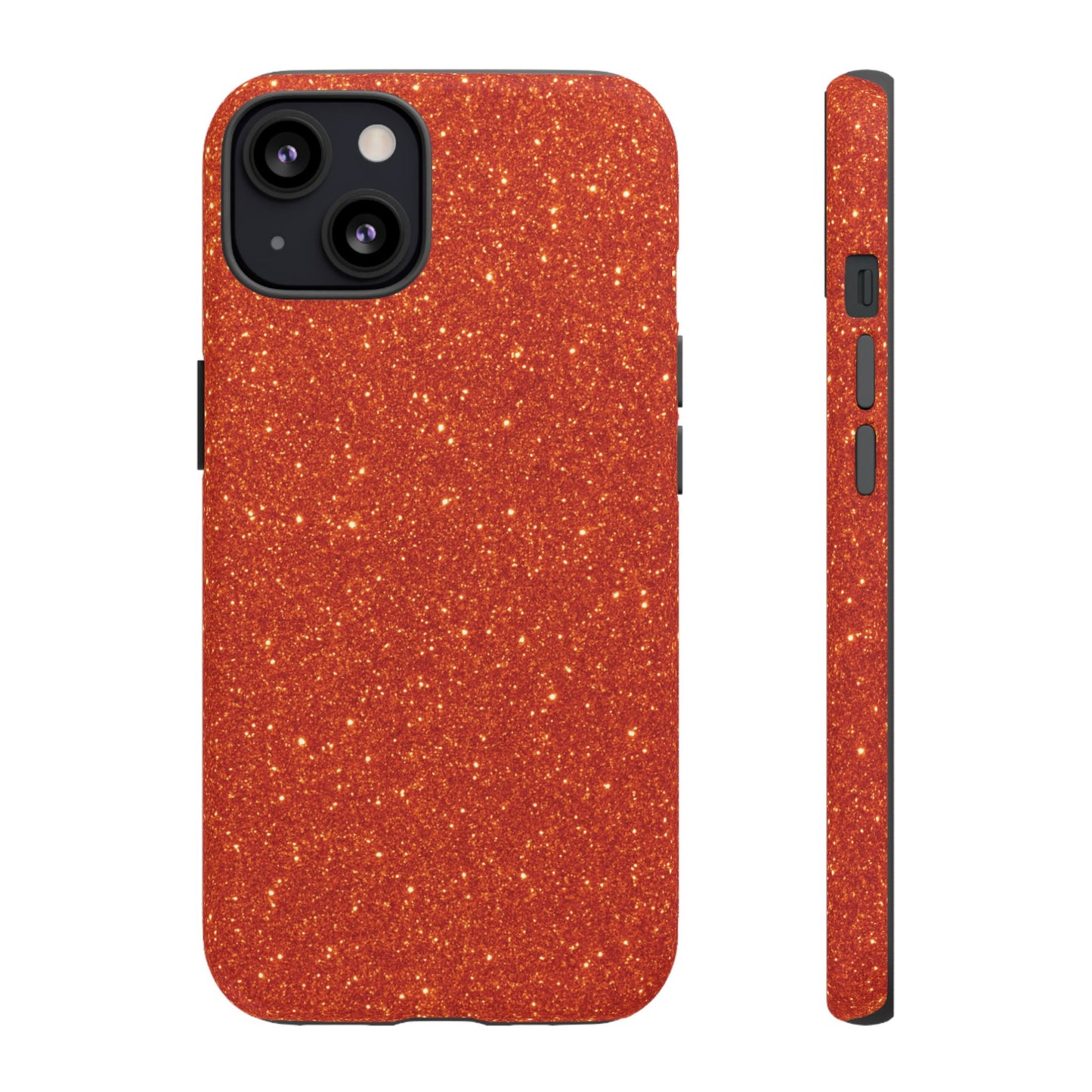 Portofino Orange Glitter Case