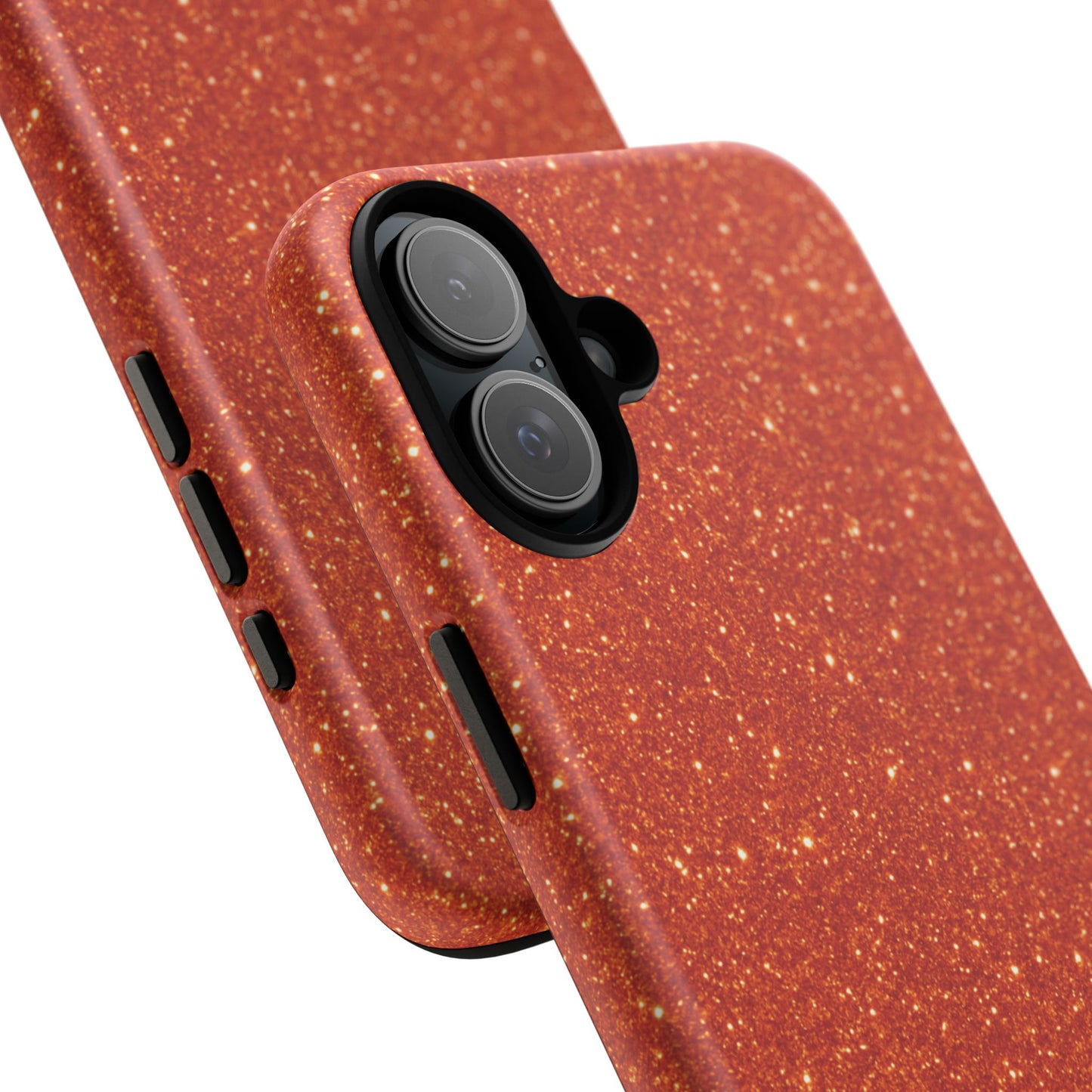 Portofino Orange Glitter Case