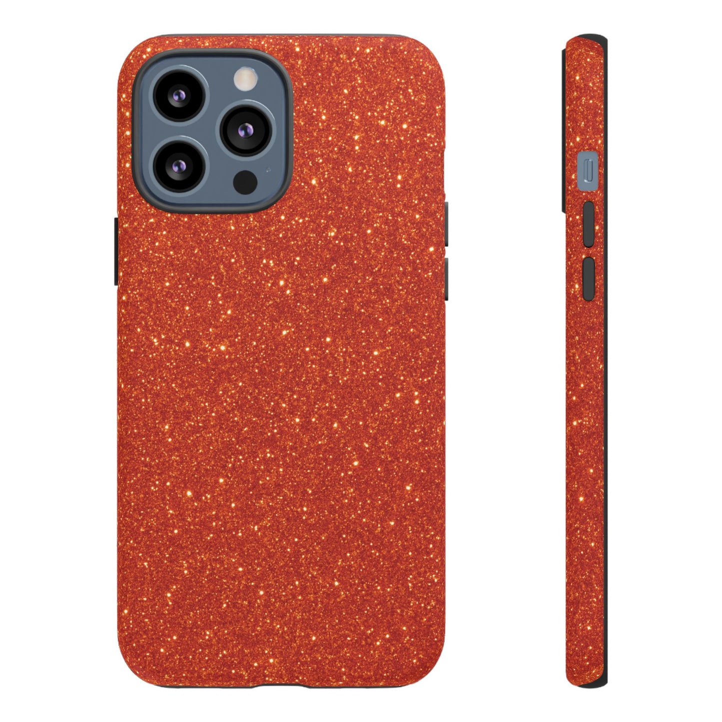 Portofino Orange Glitter Case