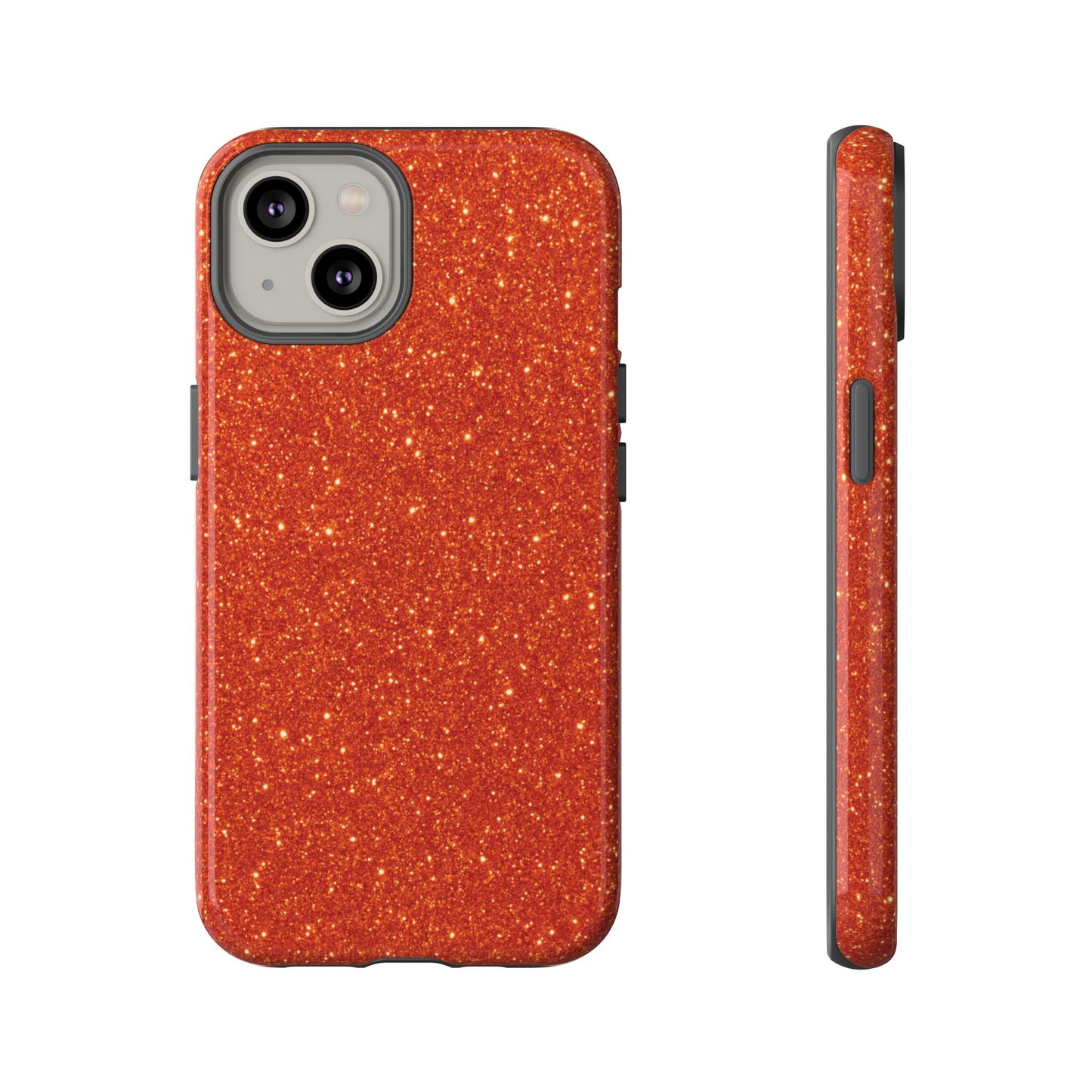 Portofino Orange Glitter Case