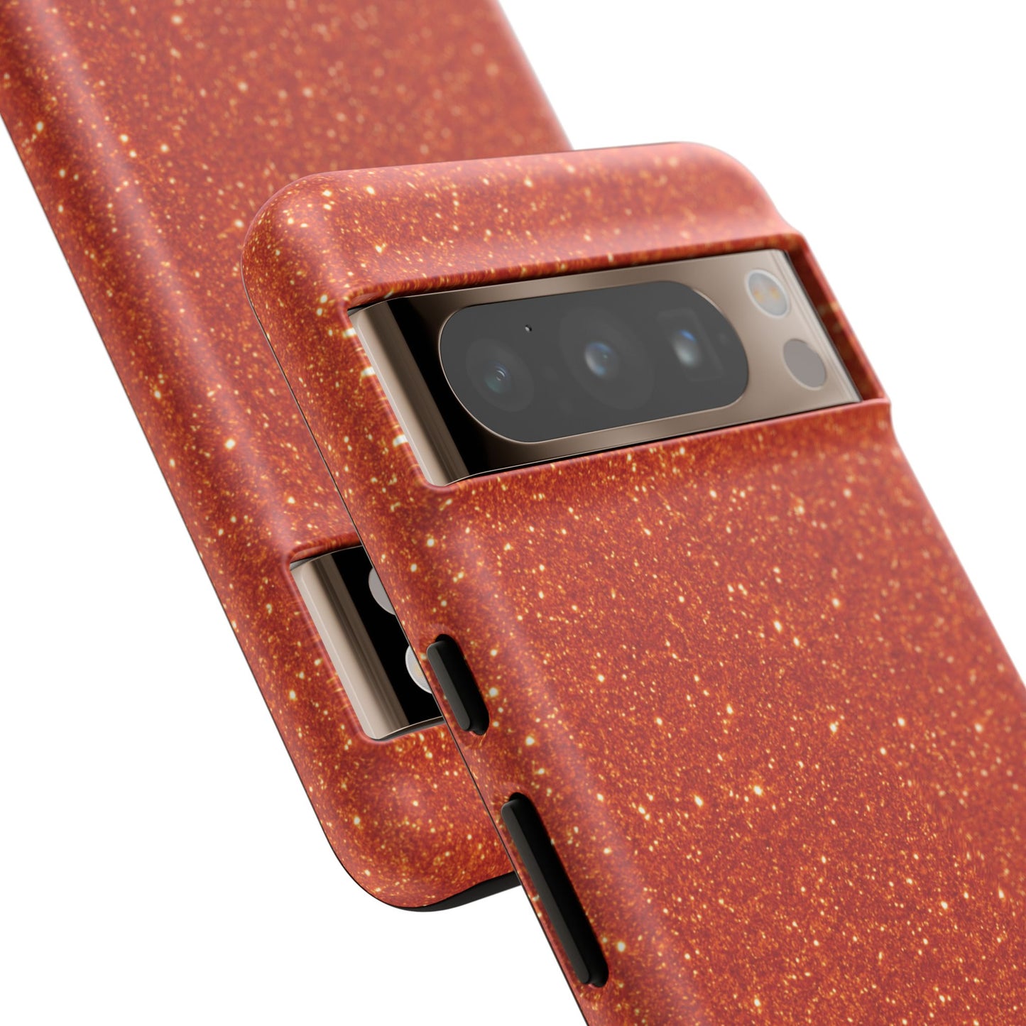 Portofino Orange Glitter Case