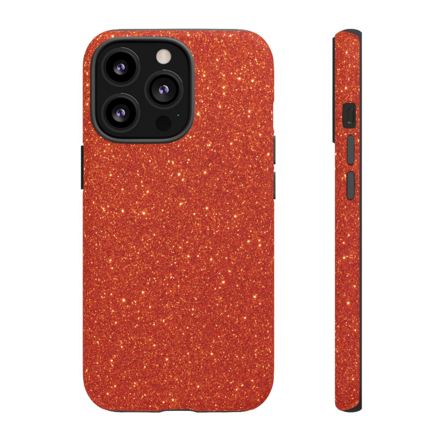 Portofino Orange Glitter Case