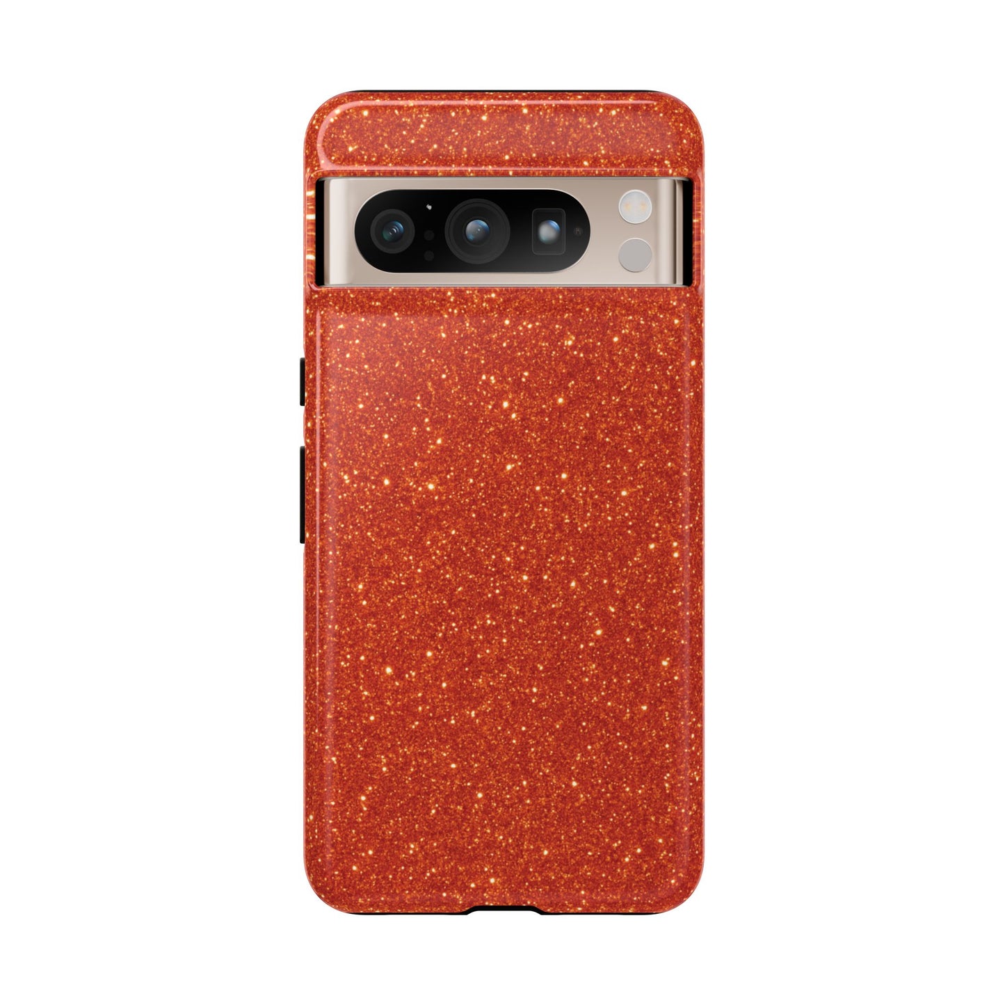 Portofino Orange Glitter Case