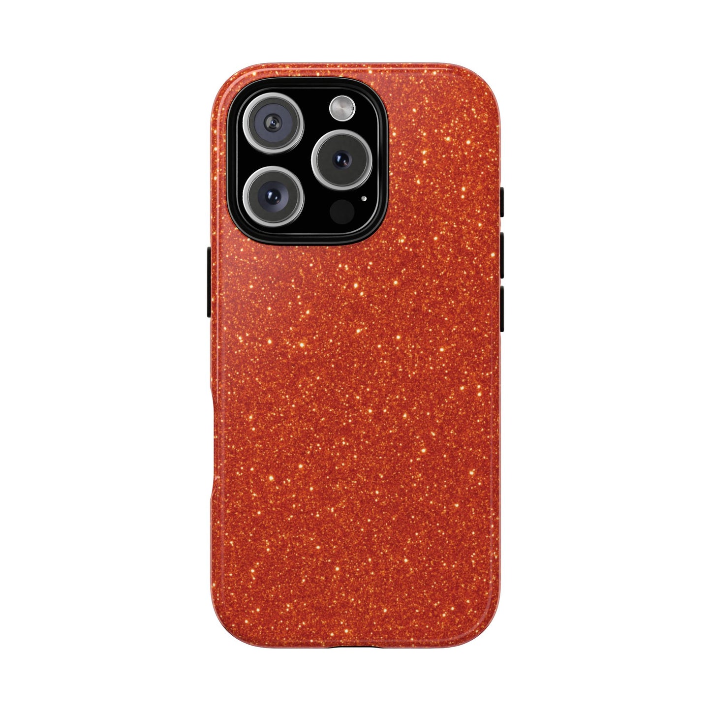 Portofino Orange Glitter Case