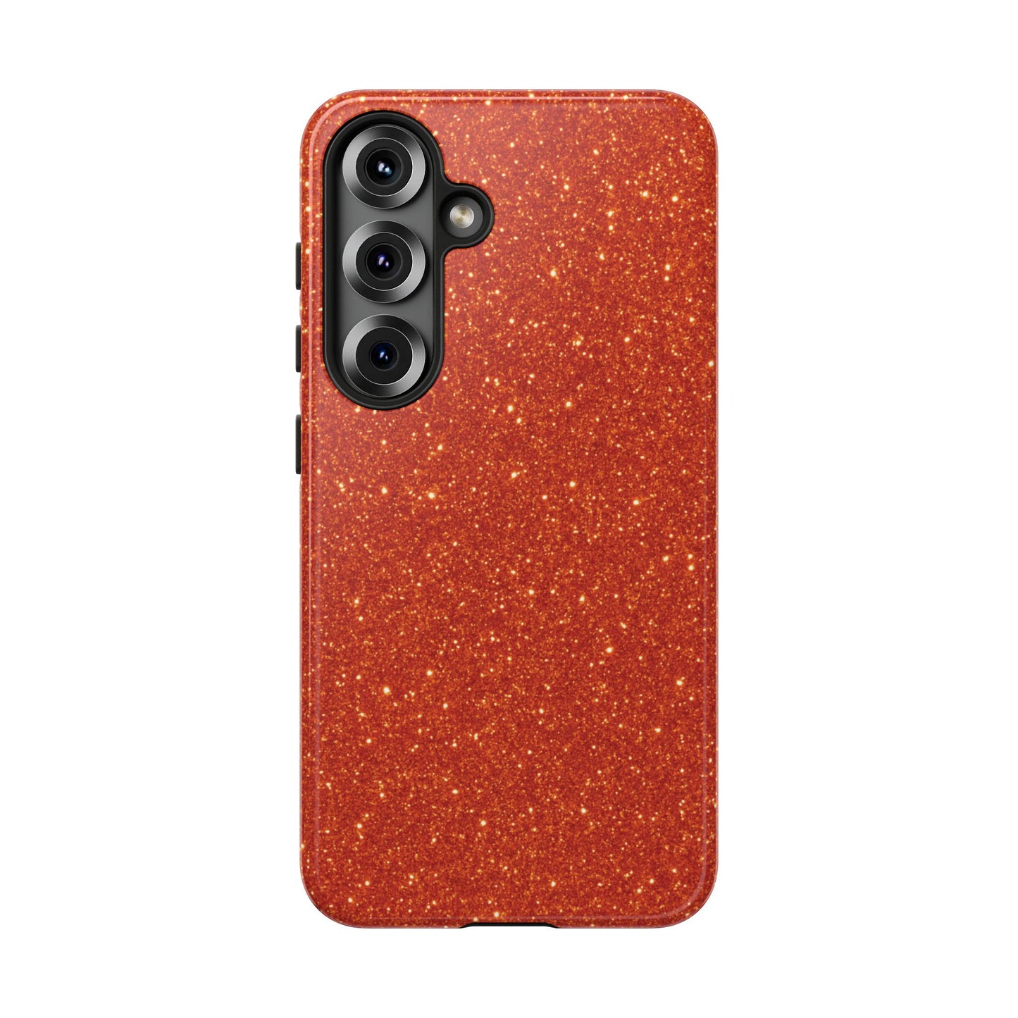 Portofino Orange Glitter Case