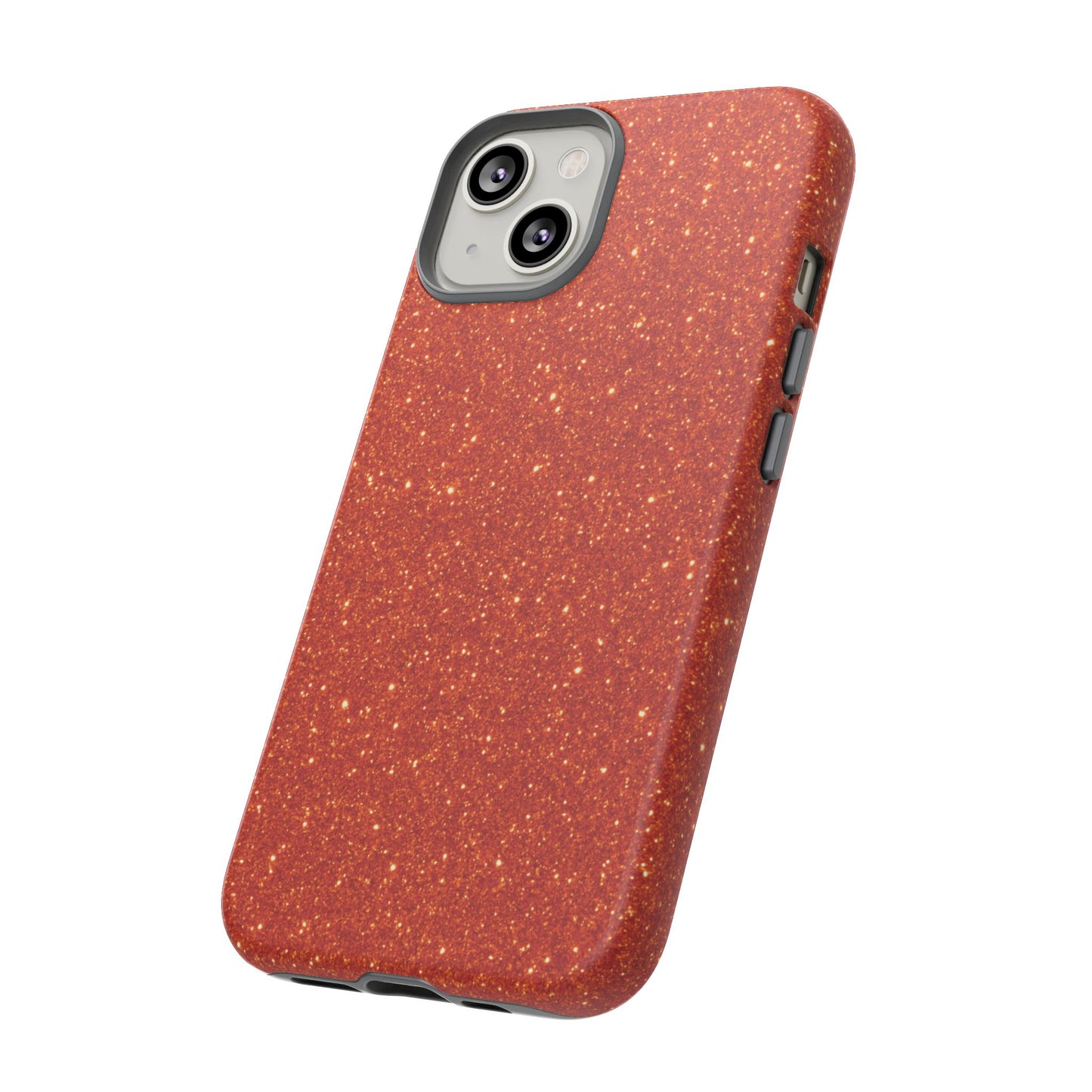 Portofino Orange Glitter Case