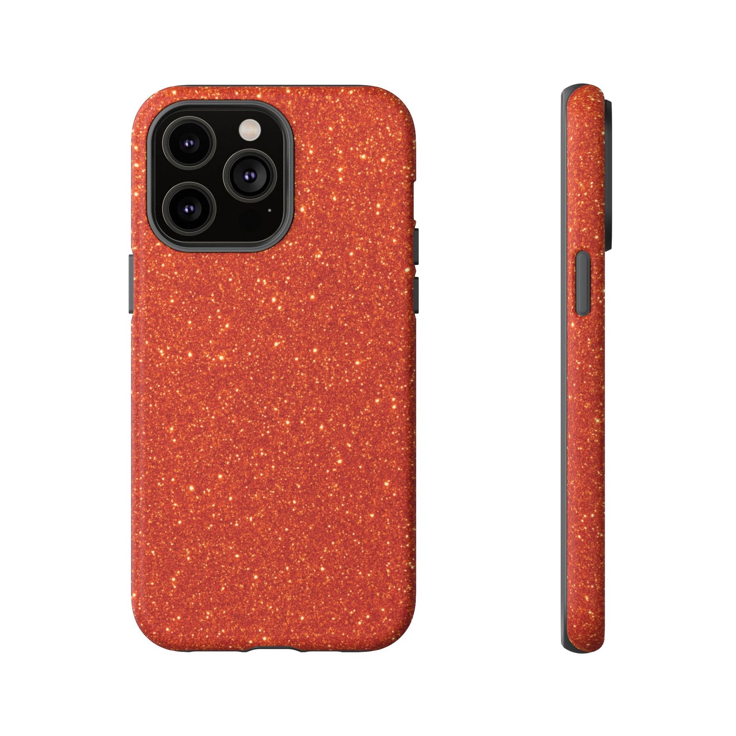 Portofino Orange Glitter Case