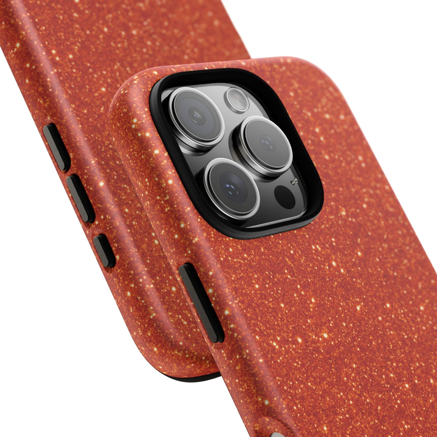 Portofino Orange Glitter Case