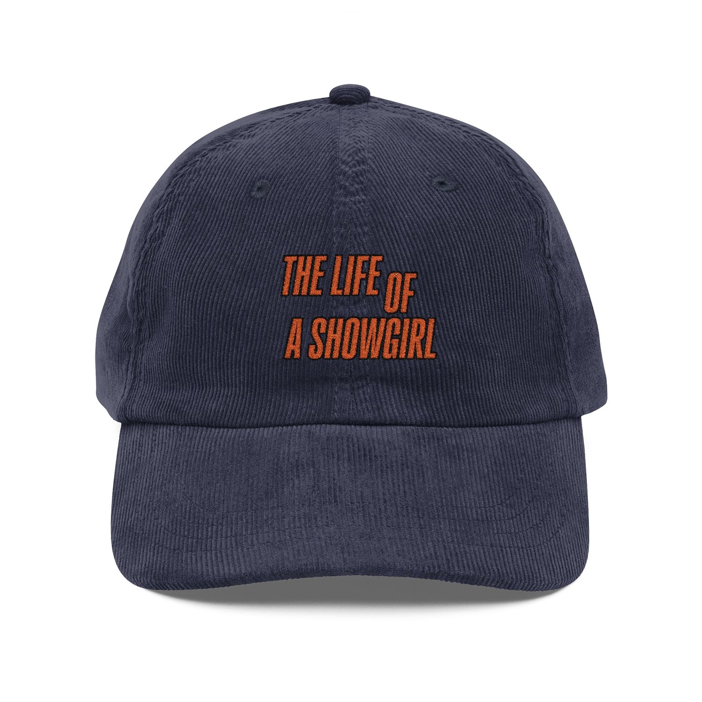 Vintage Embroidered Corduroy Cap