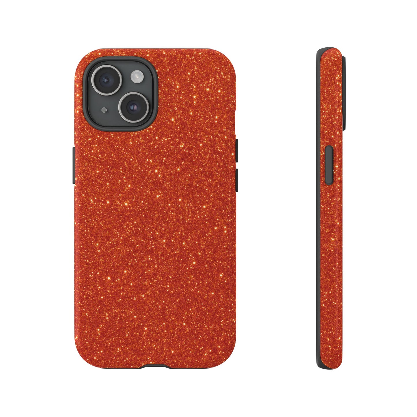 Portofino Orange Glitter Case