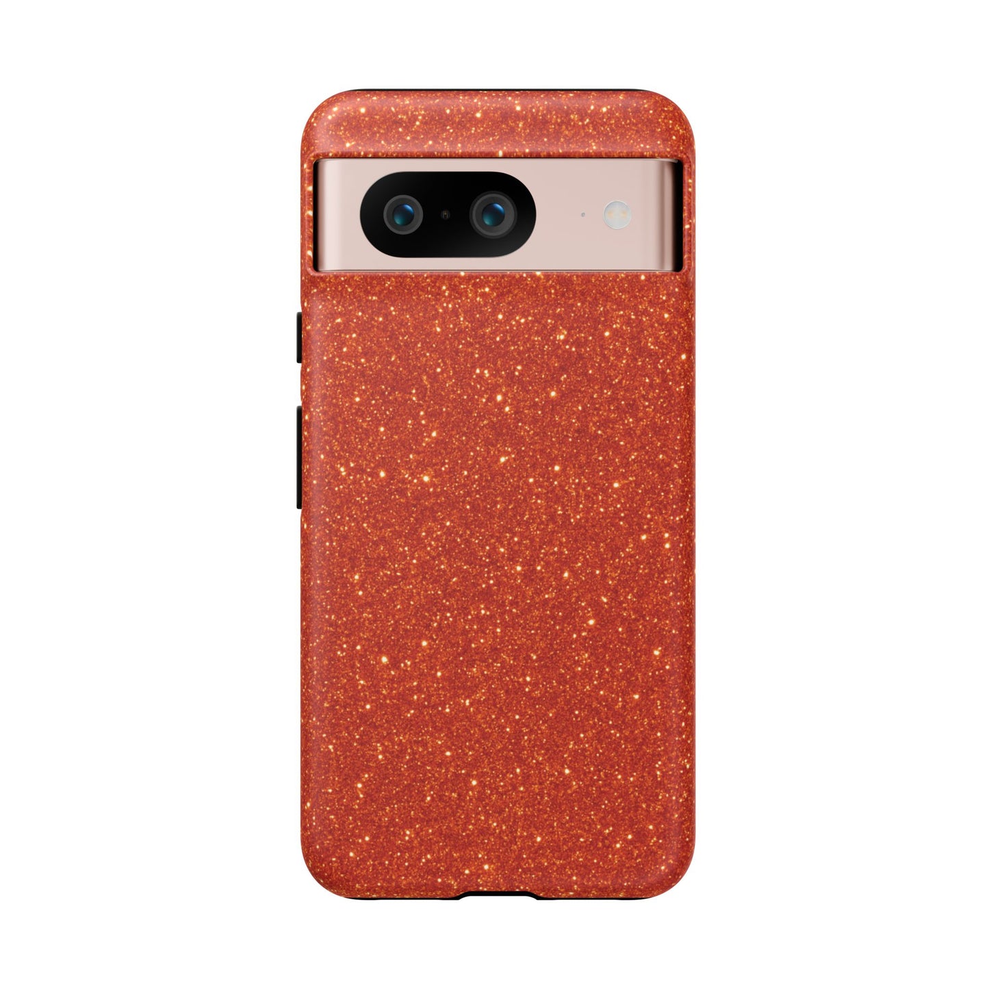 Portofino Orange Glitter Case