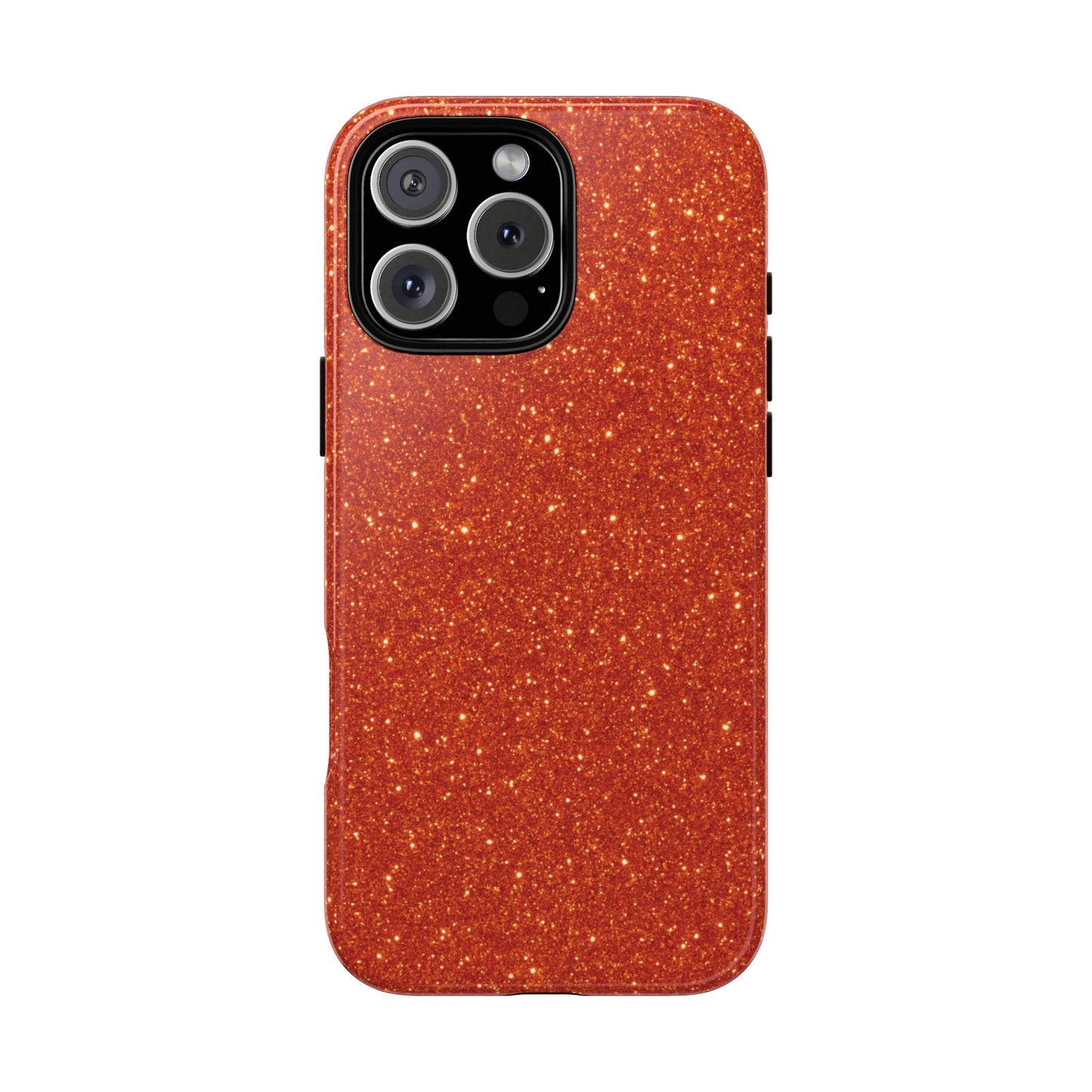 Portofino Orange Glitter Case