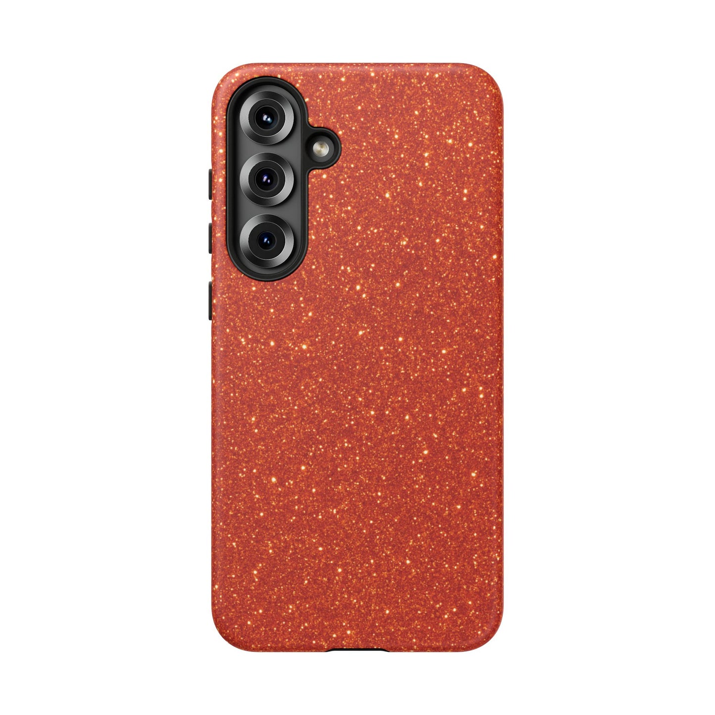 Portofino Orange Glitter Case