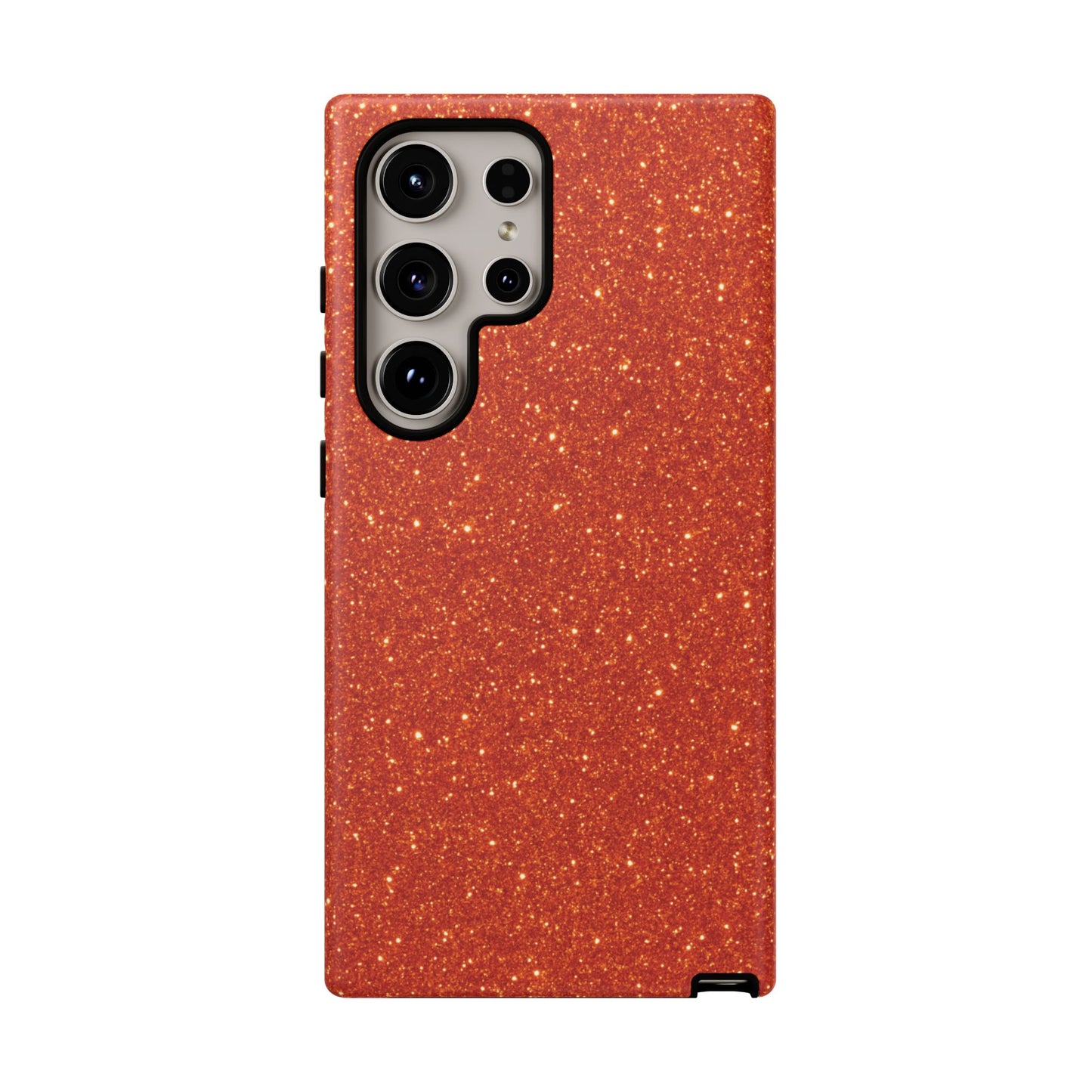 Portofino Orange Glitter Case