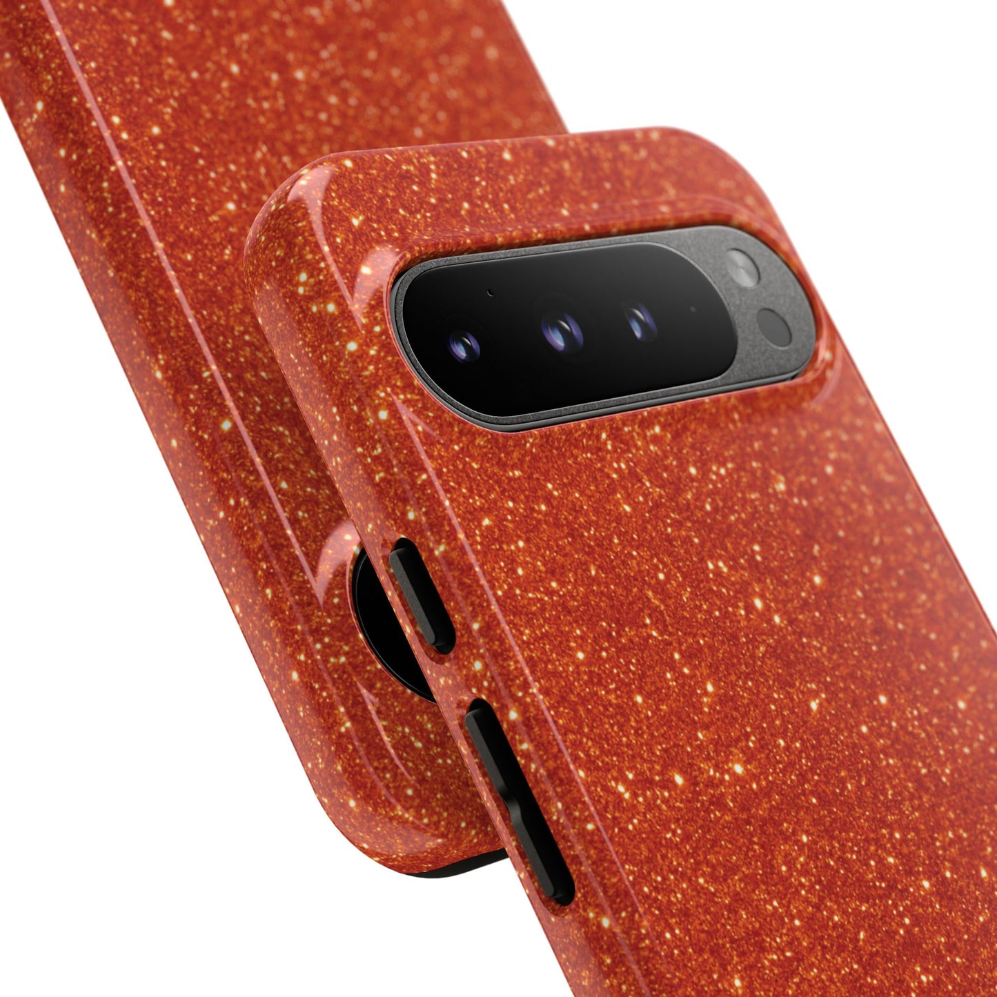 Portofino Orange Glitter Case