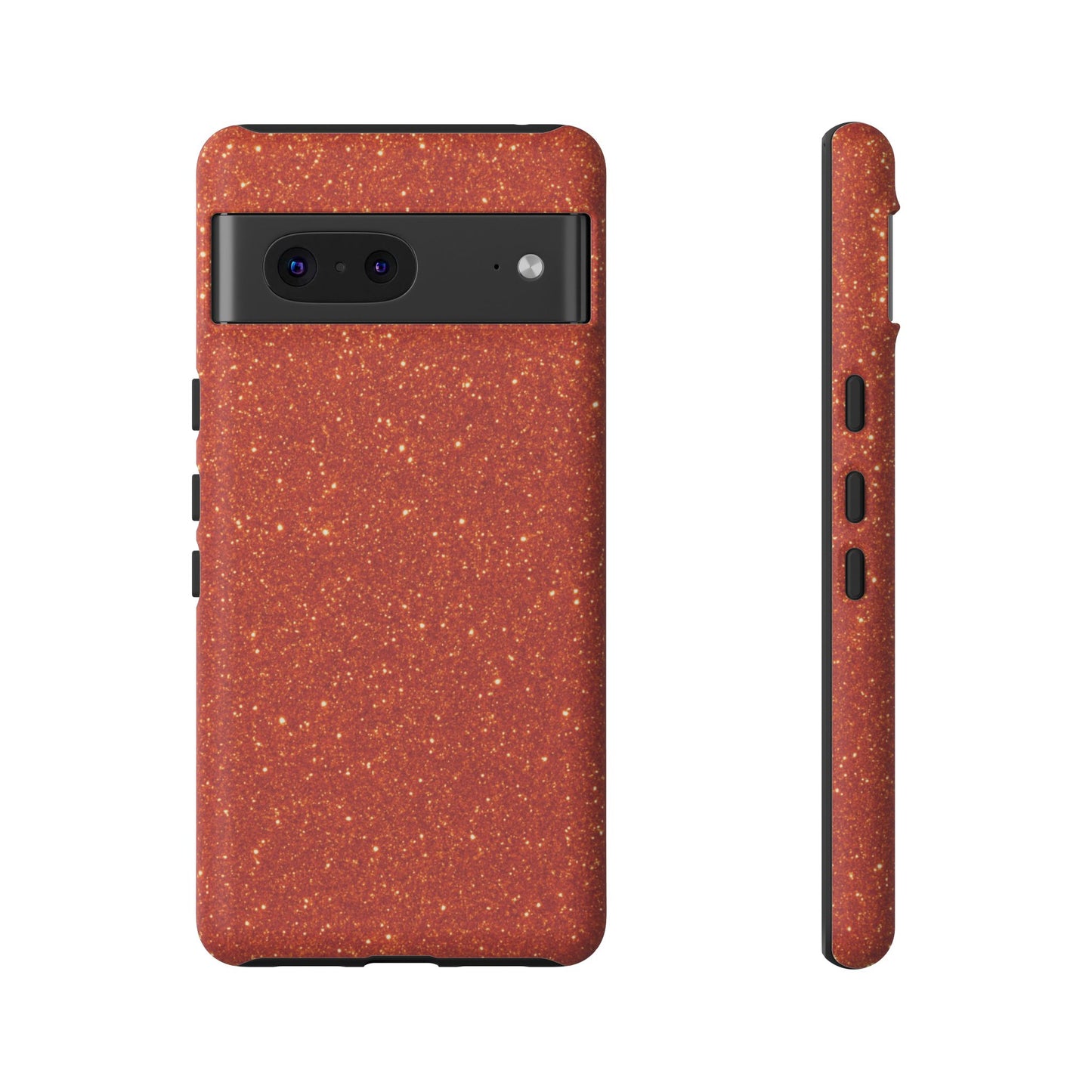 Portofino Orange Glitter Case
