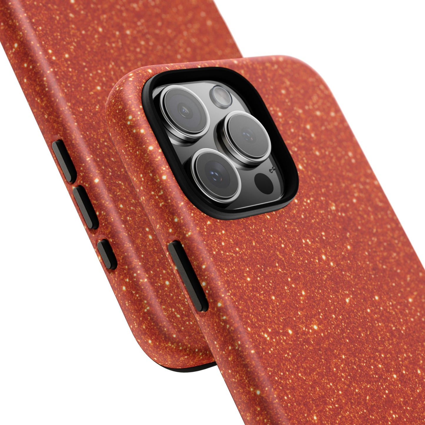 Portofino Orange Glitter Case