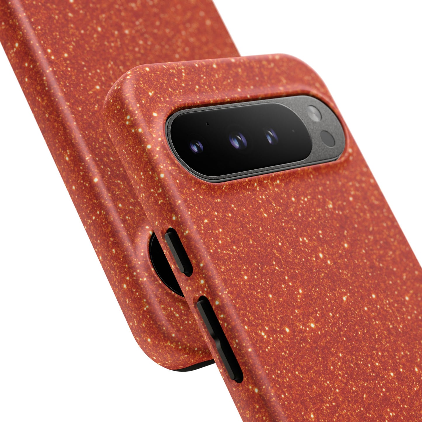 Portofino Orange Glitter Case