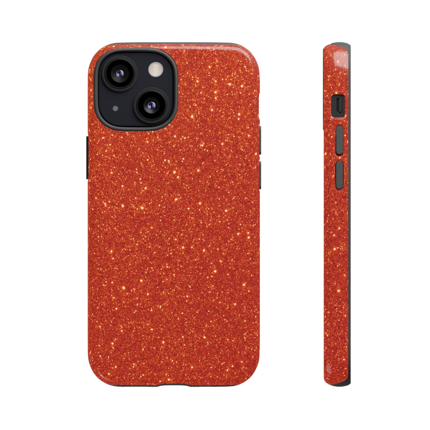 Portofino Orange Glitter Case