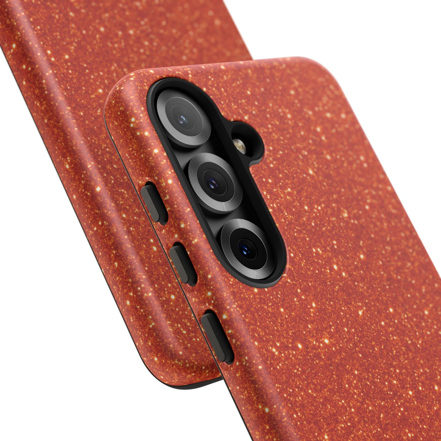 Portofino Orange Glitter Case