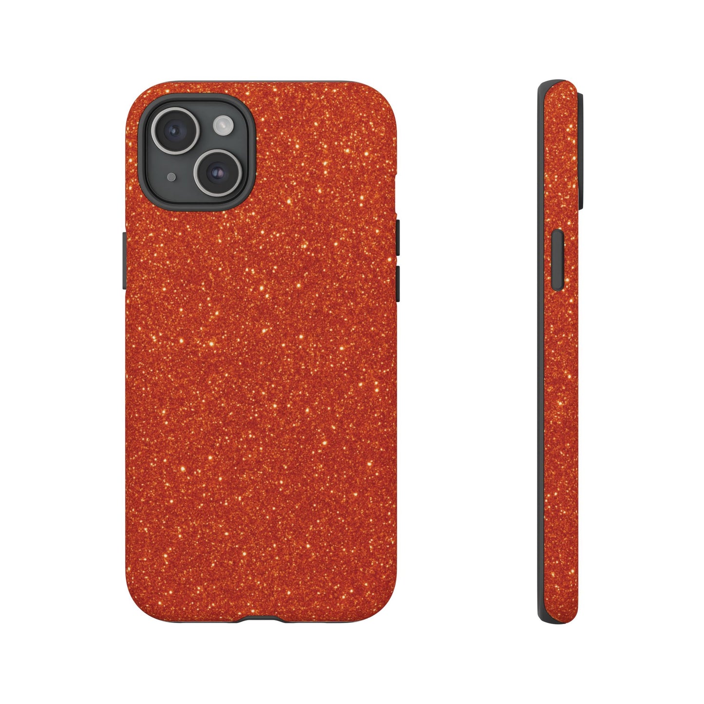 Portofino Orange Glitter Case