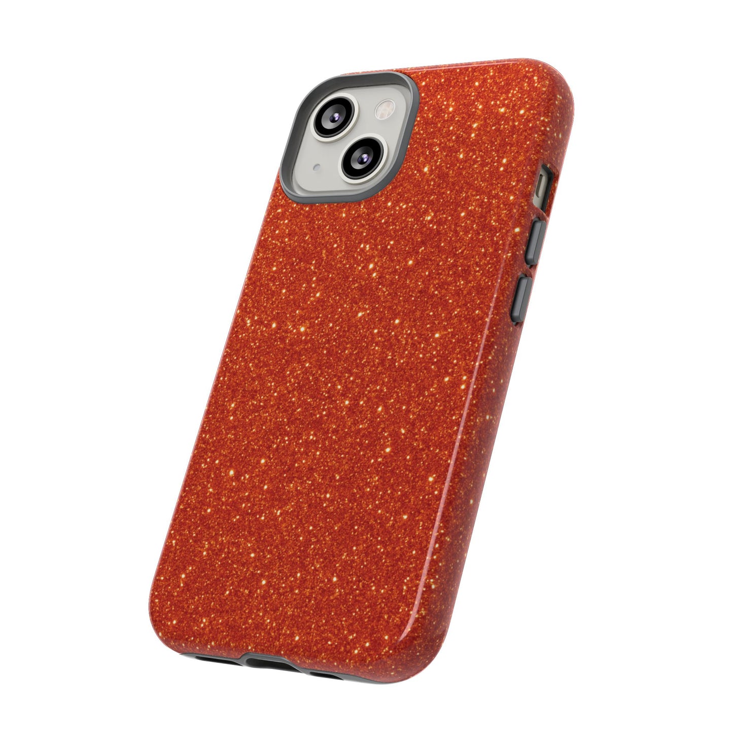 Portofino Orange Glitter Case