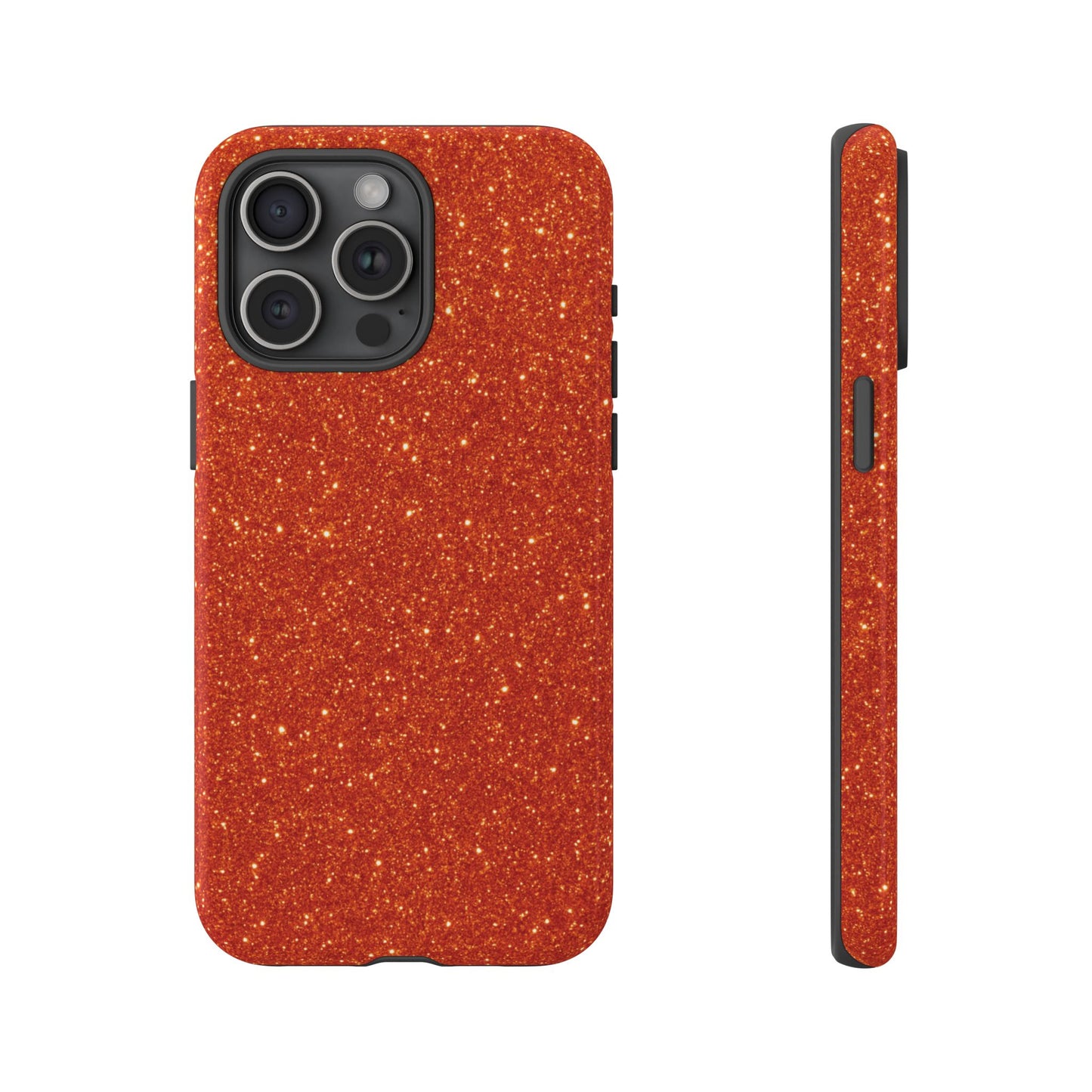 Portofino Orange Glitter Case
