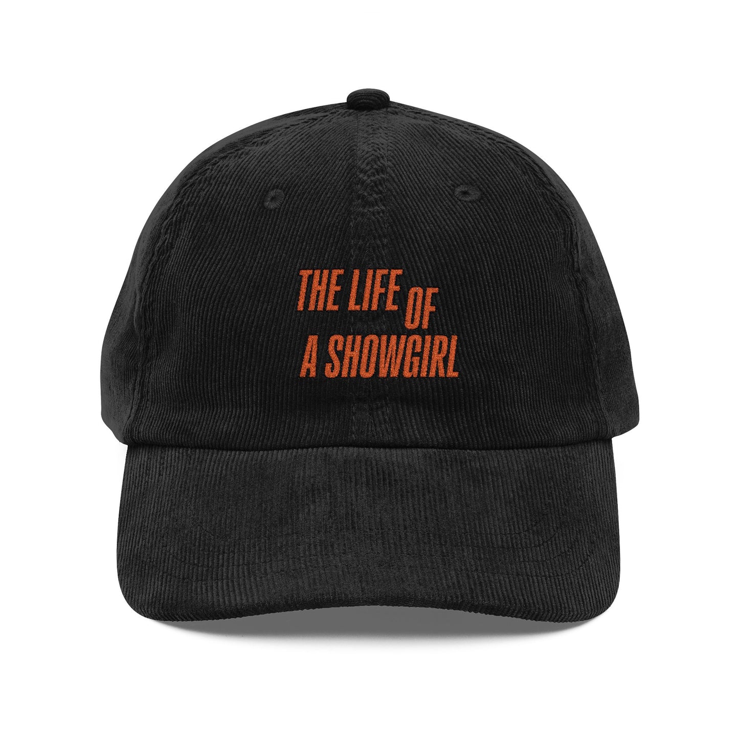 Vintage Embroidered Corduroy Cap