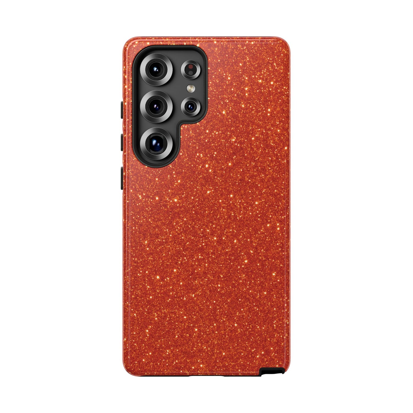 Portofino Orange Glitter Case