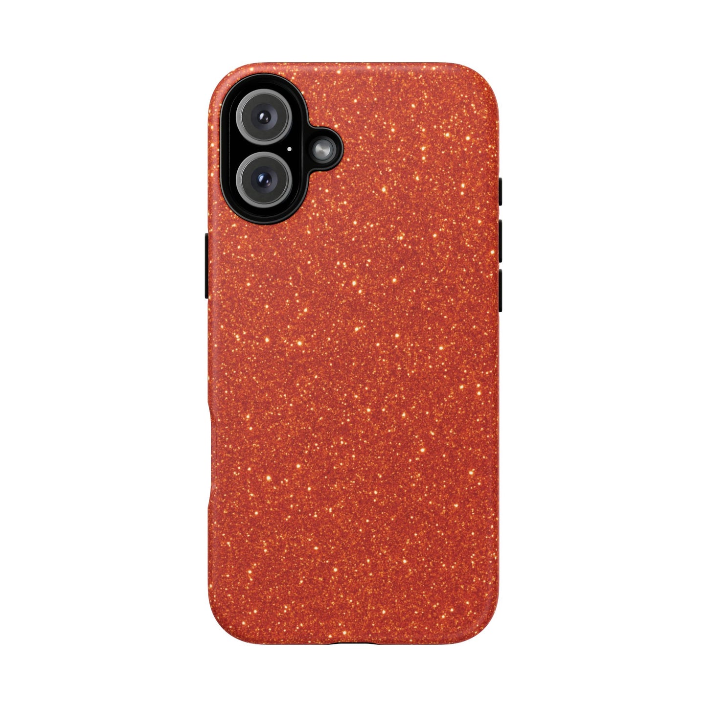 Portofino Orange Glitter Case